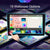 6 + 128G Android Car Bluetooth Player With Gps Navigation - Standard 7 Inch