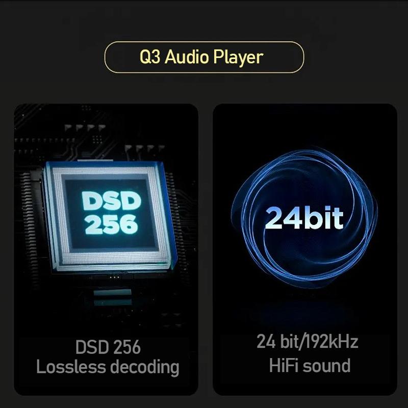 32Gb Hifi Dsd256 Music Player Gray