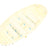 Stimulating Foot Massager Kneading Acupuncture Roller White