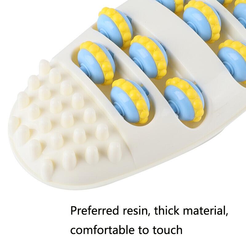 Stimulating Foot Massager Kneading Acupuncture Roller White