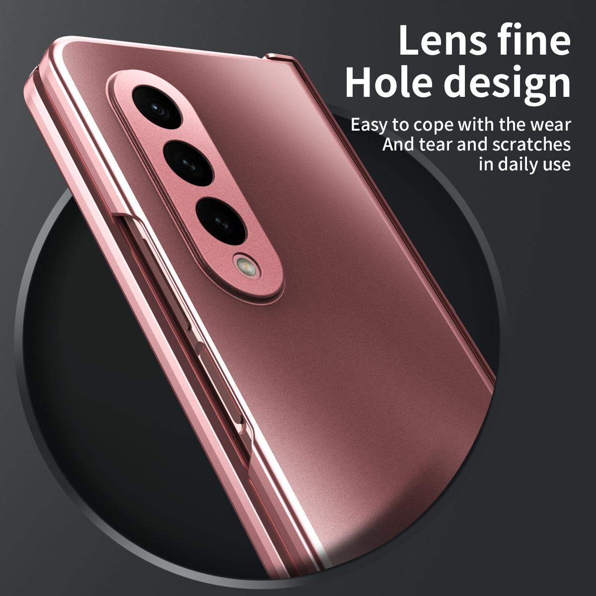 For Samsung Galaxy Z Fold4 5G Foldable Electroplated Case - Green