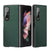 For Samsung Galaxy Z Fold4 5G Foldable Cross Pattern Phone Case - Foldable Design - Green