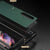For Samsung Galaxy Z Fold4 5G Foldable Cross Pattern Phone Case - Foldable Design - Green