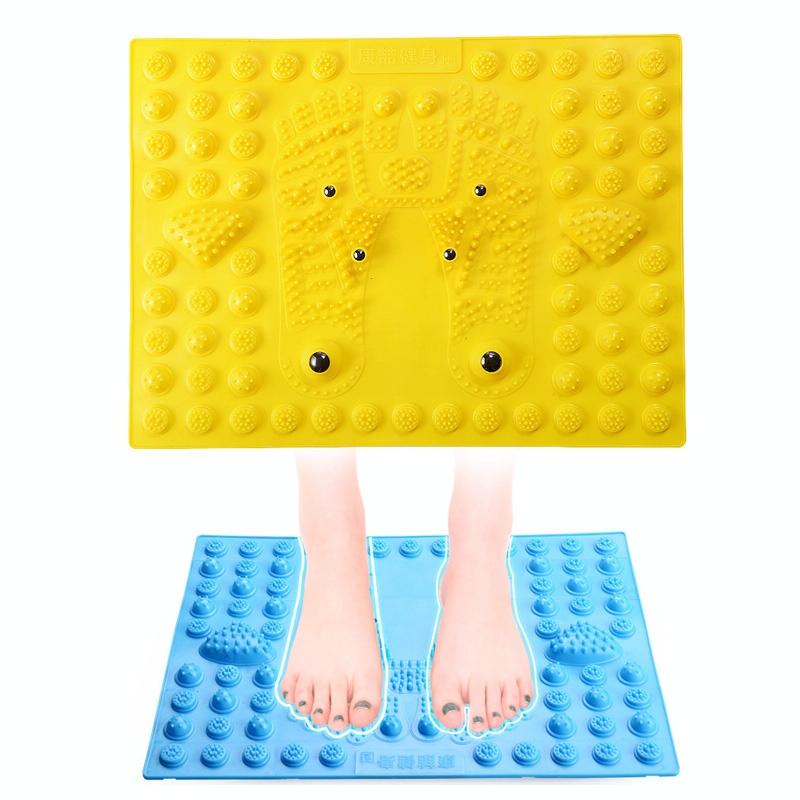 Foot Magnetic Therapy Massage Pad Toe Pressing Board - Blue