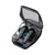 Wireless Bluetooth 5.0 Earphone with Dual Modes for Gaming and Music - Black