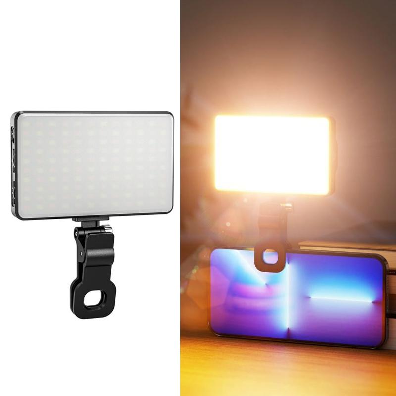 Portable Clip-on Fill Light for Mobile Phone and Tablet Selfies