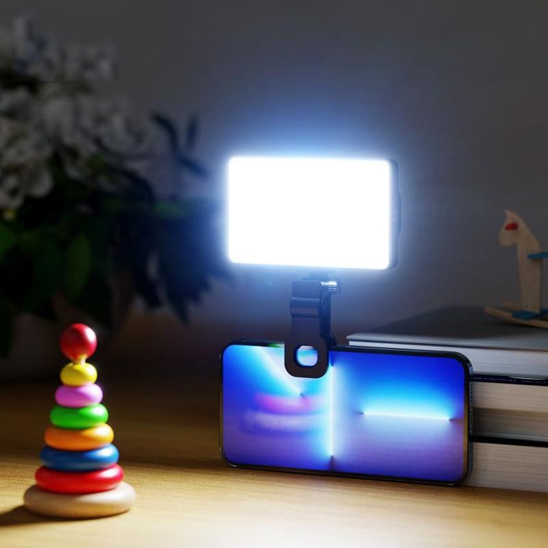 Portable Clip-on Fill Light for Mobile Phone and Tablet Selfies