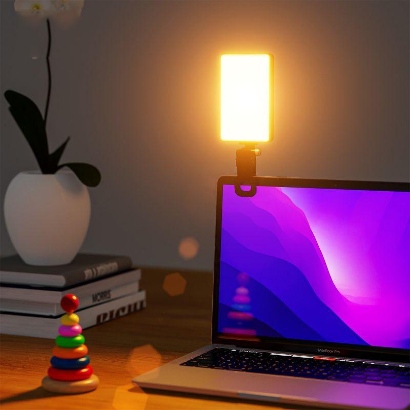 Portable Clip-on Fill Light for Mobile Phone and Tablet Selfies