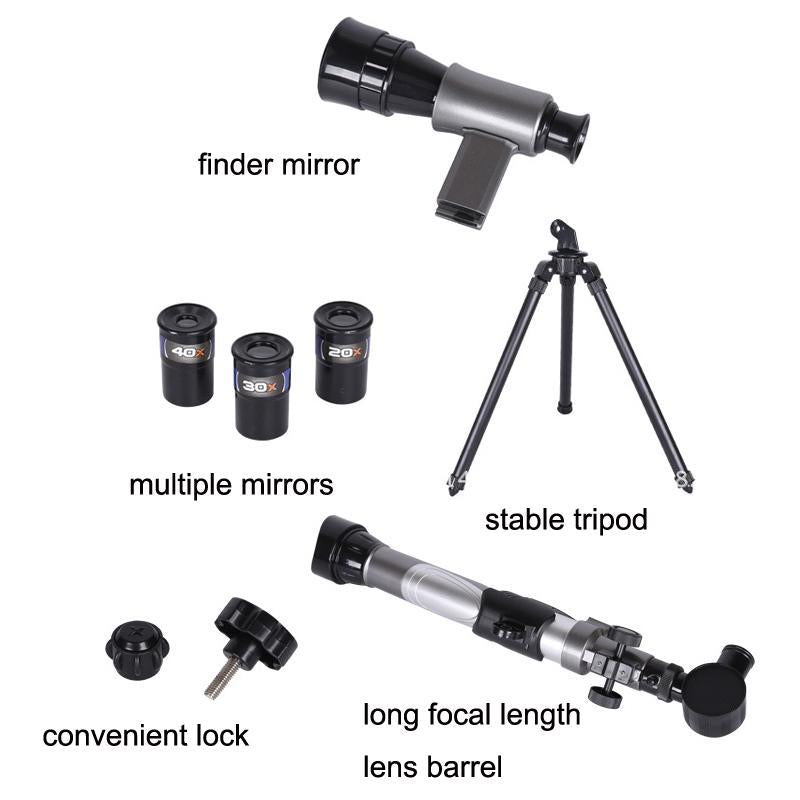 20X-40X Hd Astronomical Telescope With Multi-Eyepiece - Show Model