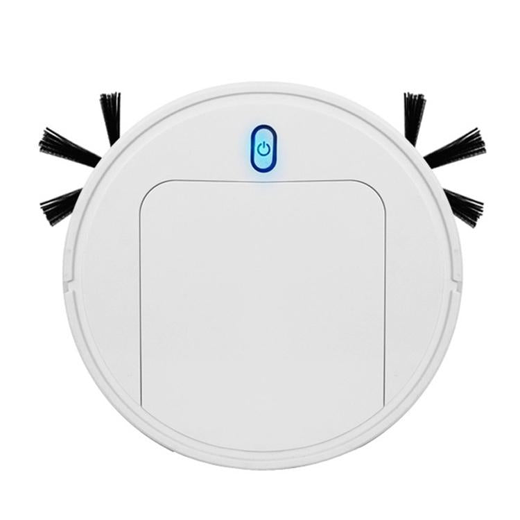 Smart Mini Sweeping Robot - Automatic Home Cleaning - White