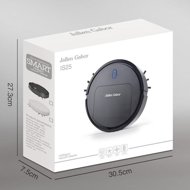 Smart Mini Sweeping Robot - Automatic Home Cleaning - White