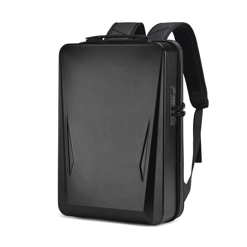 15.6-17.3 Inch Hard Shell Gaming Backpack for Men - Black