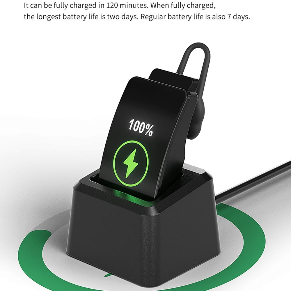 Smart Bracelet With Sleep And Oxygen Monitoring - Tft Display - Black