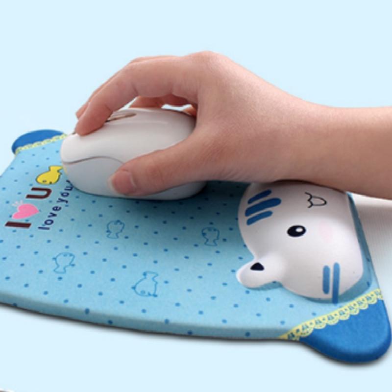 Cartoon Silicone Mouse Pad Wristband - Dog