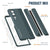 For Samsung Galaxy z Fold4 5G Samsung Galaxy z Fold4 2-in-1 Detachable Folding Case with Holder & Pen Slot - Black
