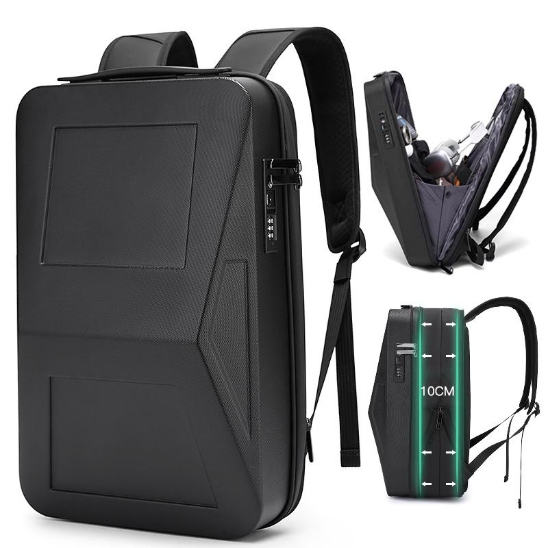 Expandable Business Backpack For Men Black