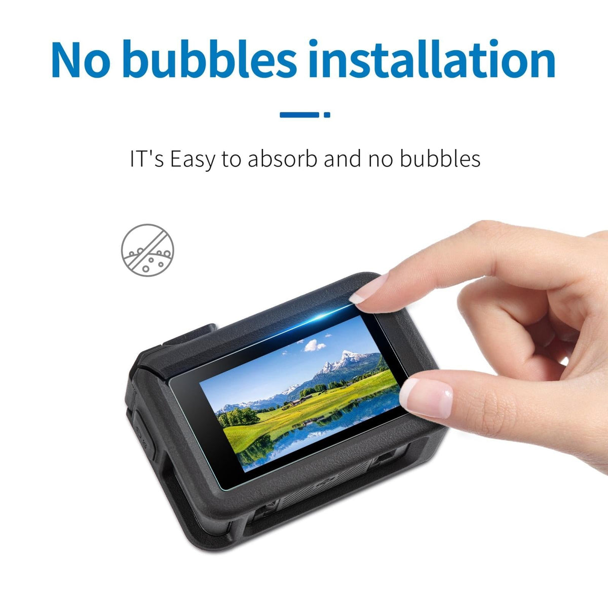 Tempe Glass Lens Protector for Dji Action - 3-in-1 Set