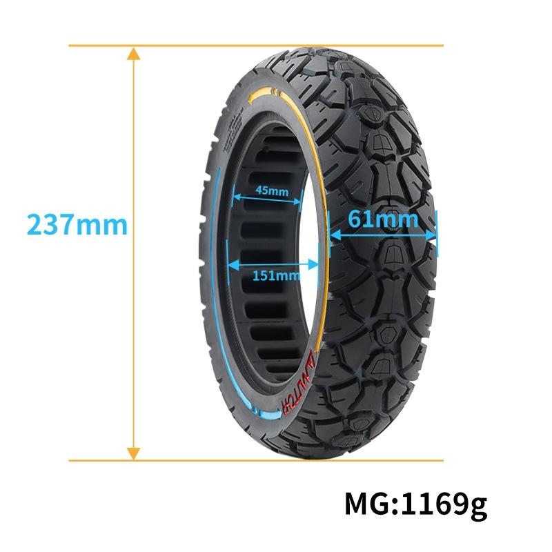 Electric Scooter Tire - 10x2.5 45 Card 250x64 60 / 70-6.5 Universal Solid Colourful