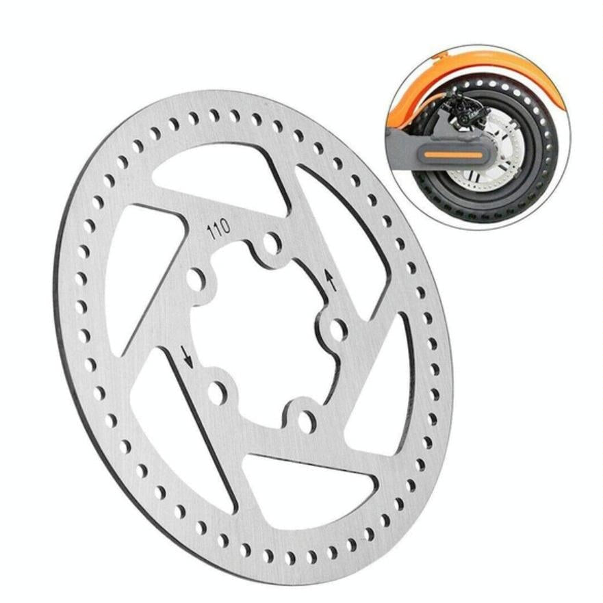 Xiaomi Mijia M365 Electric Scooter Brake Pads - Front and Rear Discs Silver