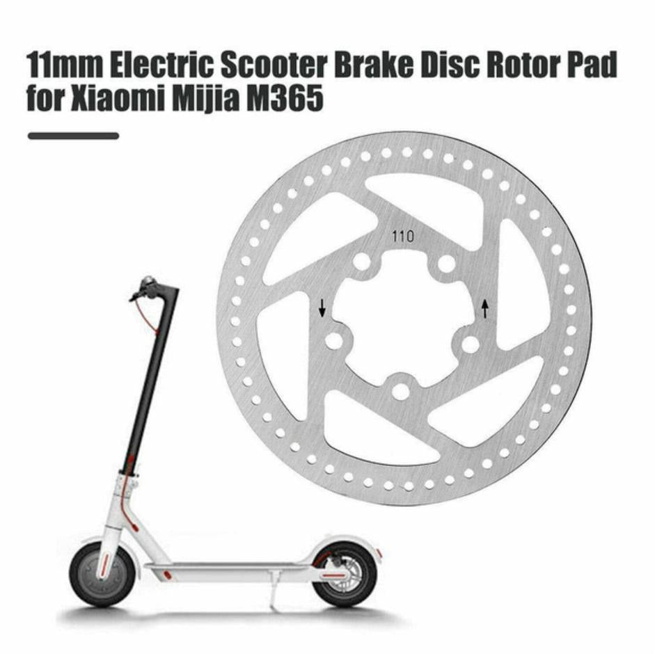 Xiaomi Mijia M365 Electric Scooter Brake Pads - Front and Rear Discs Silver