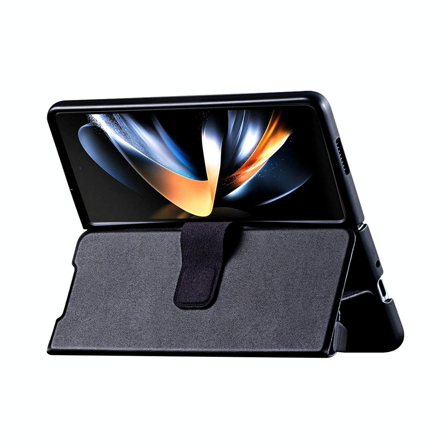 Foldable Magnetic Phone Case With Pen Holder For Samsung Galaxy Z Fold 4 - Portable And Practical