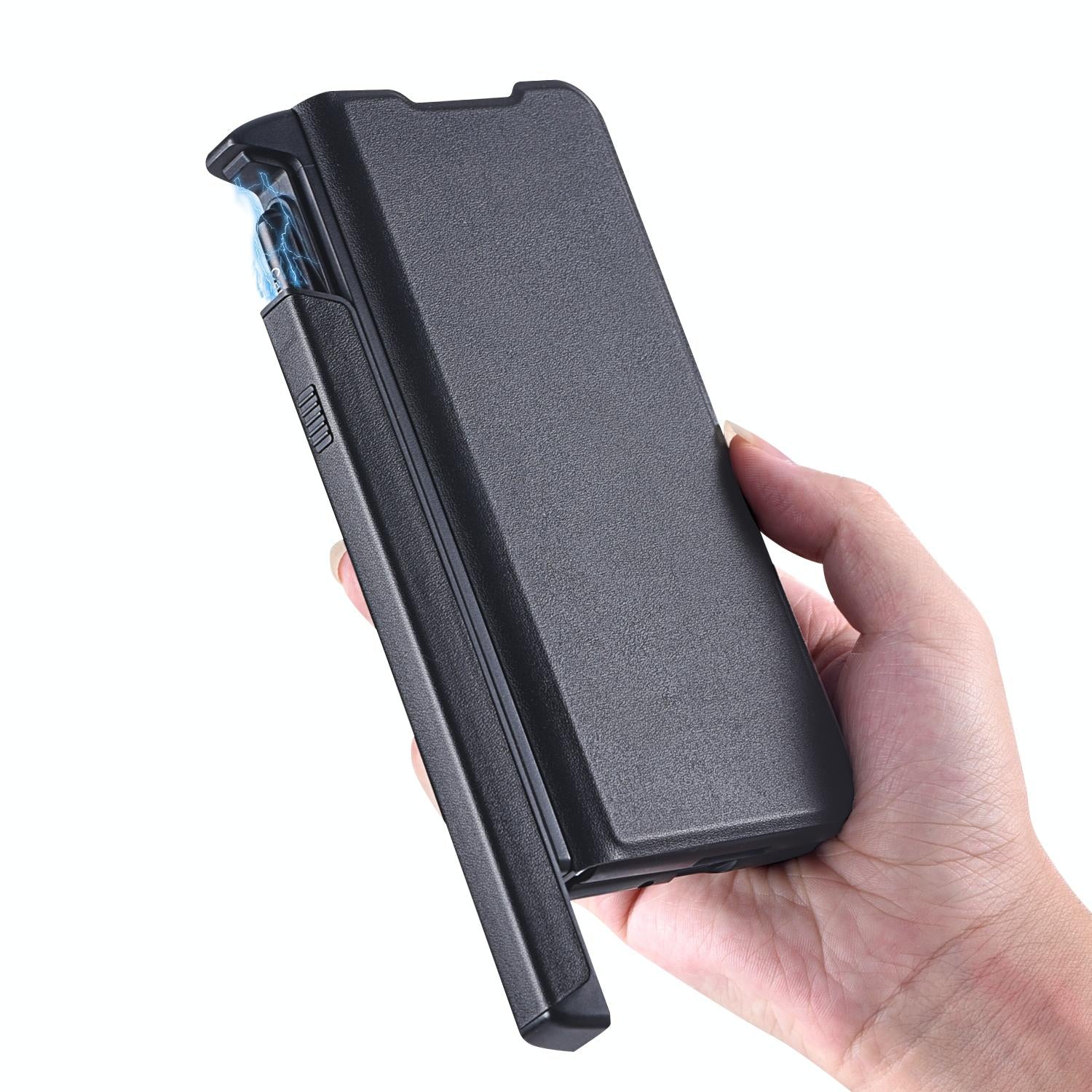 Foldable Magnetic Phone Case With Pen Holder For Samsung Galaxy Z Fold 4 - Portable And Practical