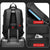 Expandable Usb Laptop Backpack for Business Travel - Black