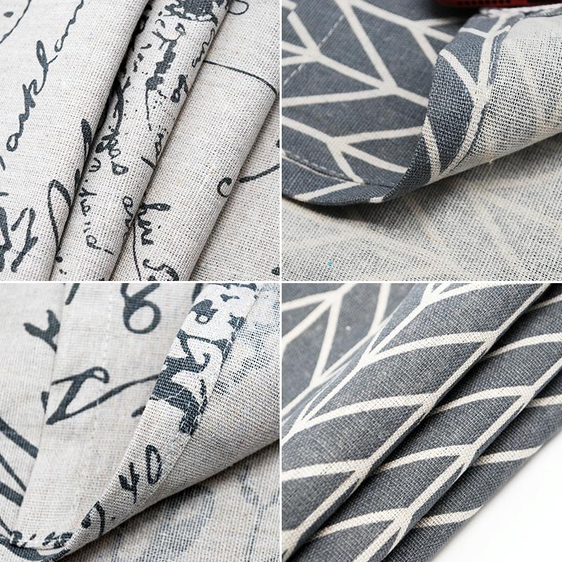 Kitchen Refrigerator and Washing Machine Dustproof Cover - 55x130cm - Blue And White Porcelain