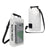 2 In 1 Waterproof Crossbody Phone Bag For Outdoor Cycling Swimming 2L Capacity - Black - 2L