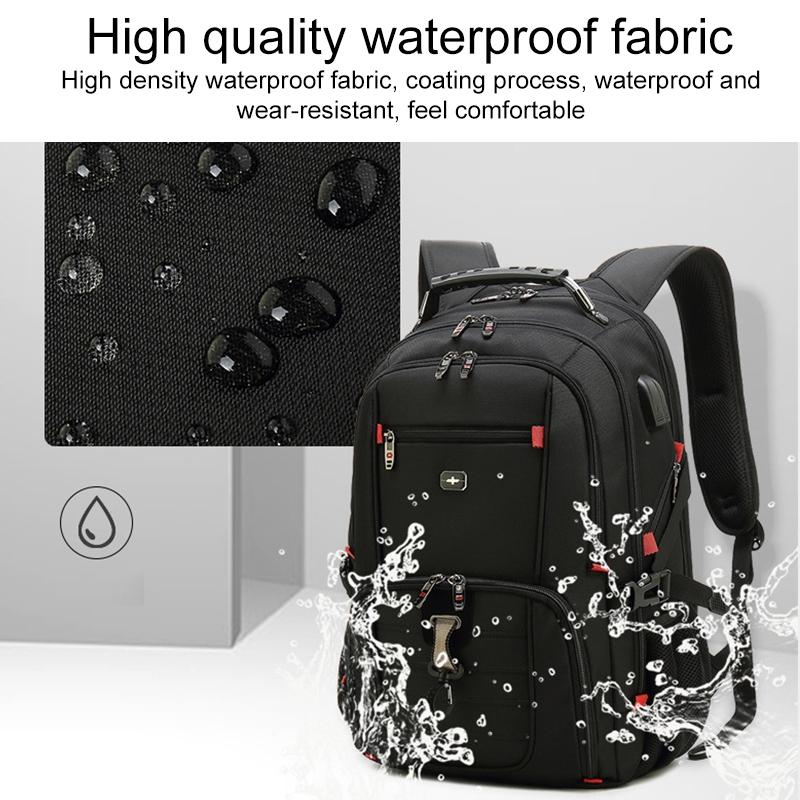 Waterproof Usb Backpack For Business Use - 18 Inch