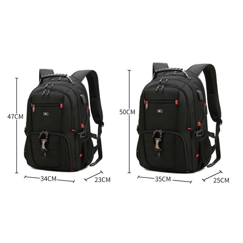 Waterproof Usb Backpack For Business Use - 18 Inch