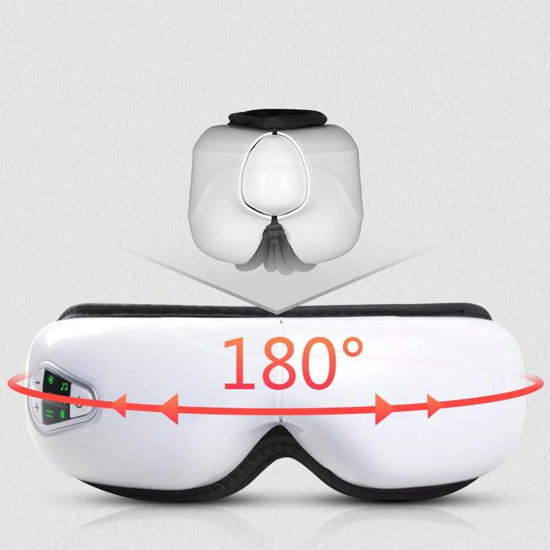 Yk108 Eye Massager Hot Compression Bluetooth White