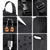 Men Business Travel Backpack - Spacious and Stylish - Black