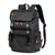 Men Business Travel Backpack - Spacious and Stylish - Black