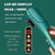 6-In-1 Handheld Massager 15 Modes Heating & Vibration Green
