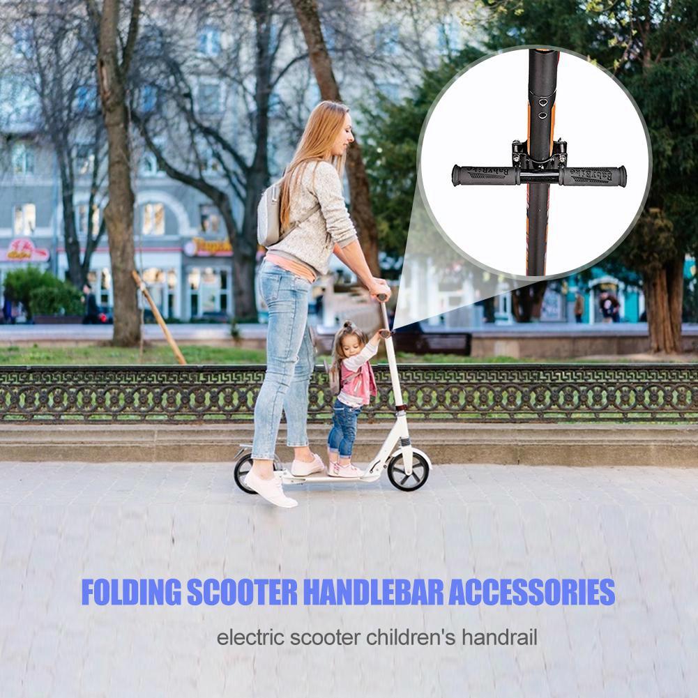 Universal Children Armrest for Electric Scooter - Fixed Riser in Black