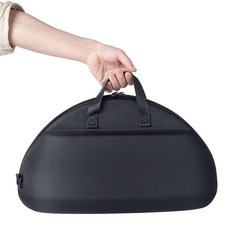 Outdoor Portable Speaker Protection Bag for Harman Kardon Go & Play3 - Black Grey