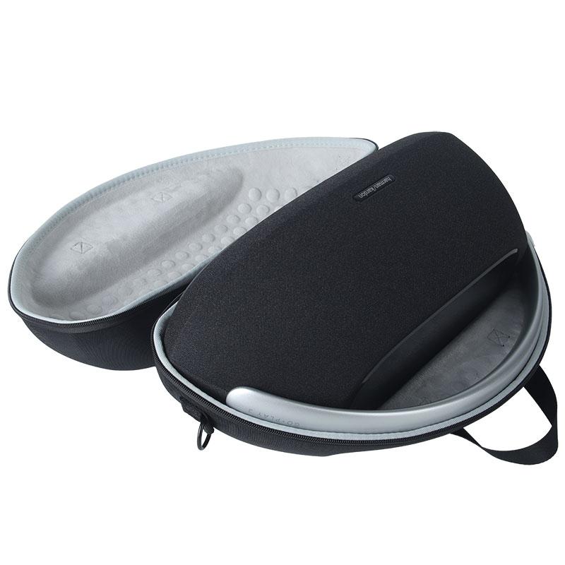 Outdoor Portable Speaker Protection Bag for Harman Kardon Go & Play3 - Black Grey