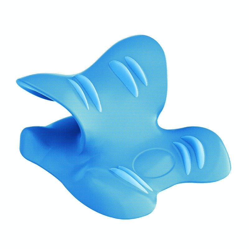 Cervical Massager C-Type Traction Support Pillow - Green