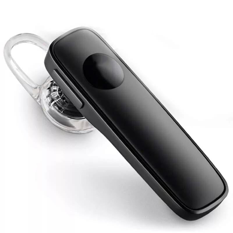 Wireless Bluetooth Earphone - M165 Car Ear Hanging Type - Black