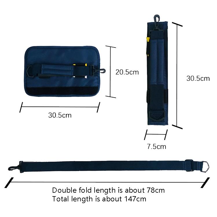Portable Golf Bag for Cues - Handbag - Yellow