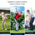 Adjustable Golf Swing Trainer for Beginners - Foldable & Corrective - Black