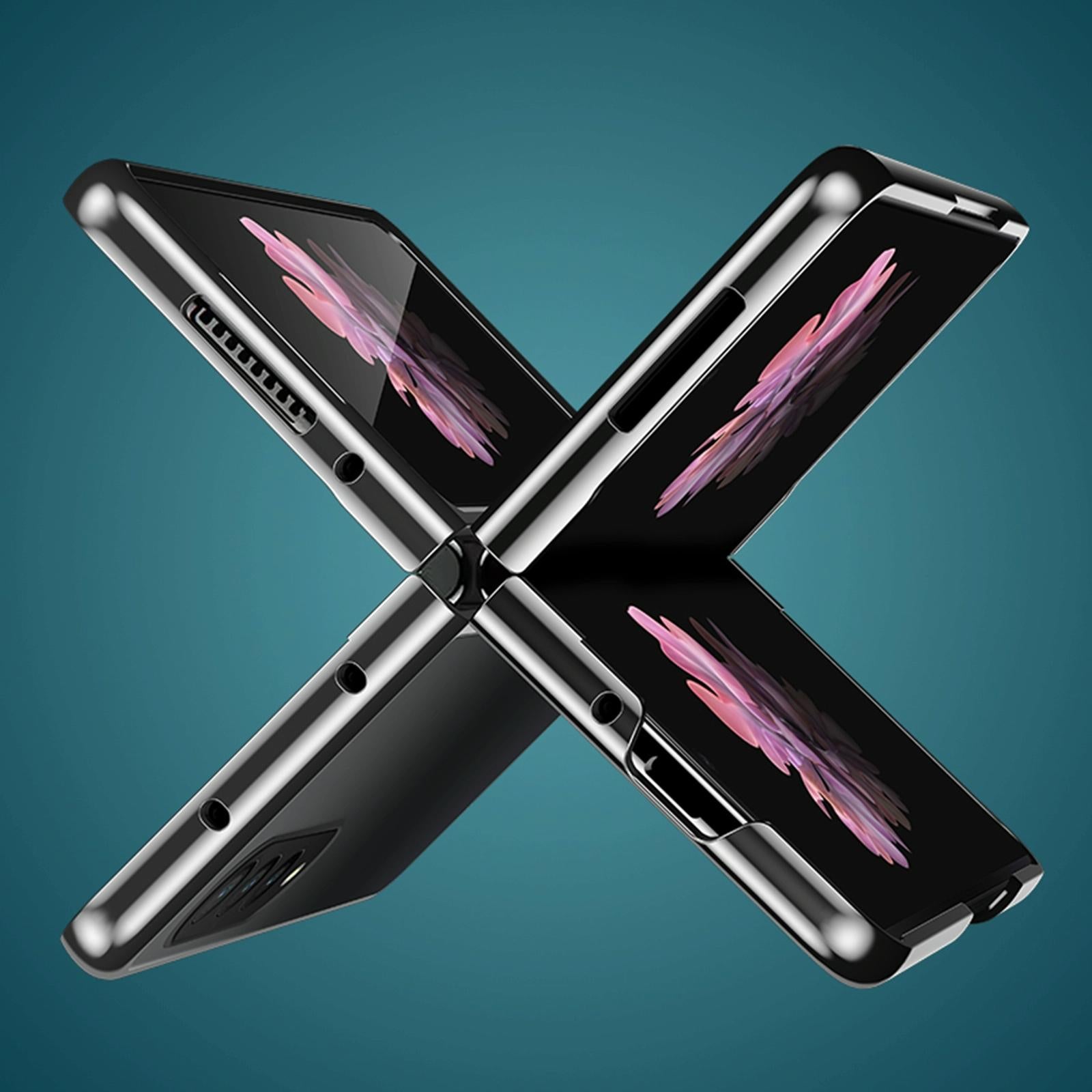 For Samsung Galaxy Z Fold4 5G Shockproof Electroplated Case Samsung Fold 4 - Purple