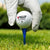 30 Adjustable Golf Tees with 83mm Height Limit - Set of 30 - White
