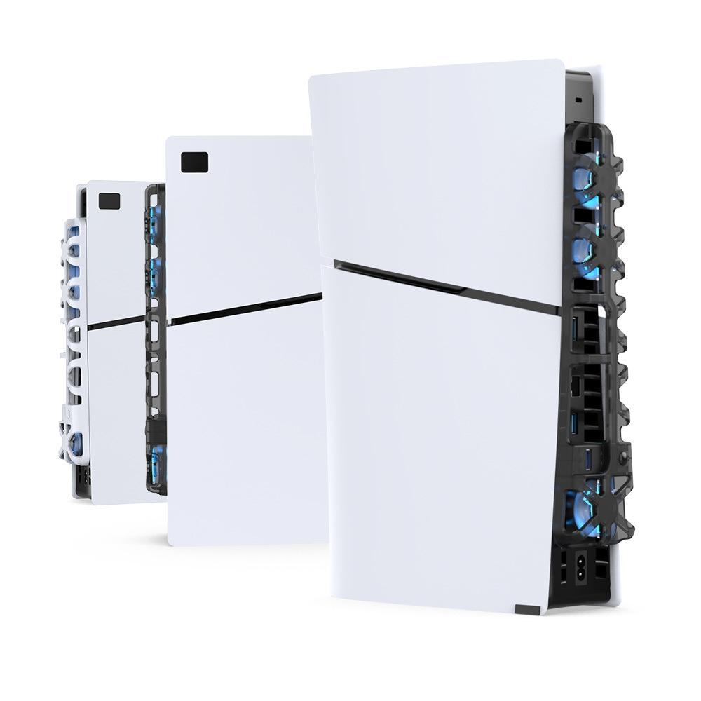 Thermal Cooling Fan for Ps5 Slim - Rear Blu Ray - White