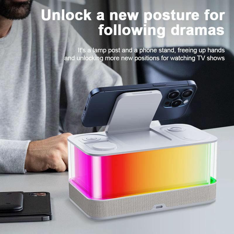 3 In 1 Wireless Magnetic Charger For Cell Phone