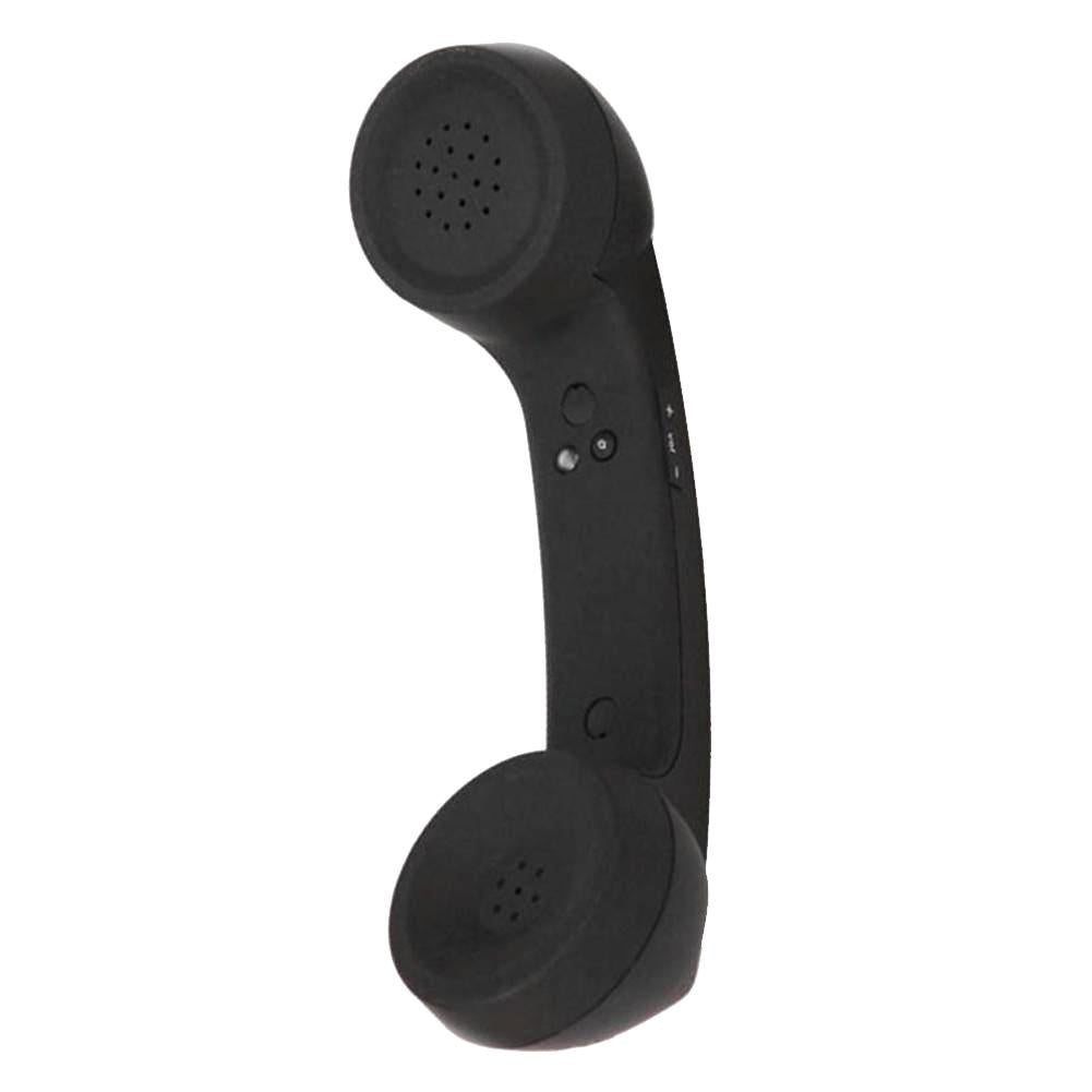 Retro Bluetooth Wireless Microphone for Mobile Phones - Black