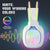 Colourful Light Gaming Headset With Mic 1.8M Cable - Black