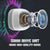 Colourful Light Gaming Headset With Mic 1.8M Cable - Black