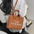 Stylish Pu Leather Crossbody Tote For Women - Small Black